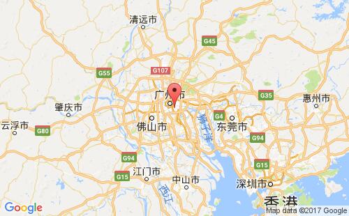 新港,佛山港港口位置