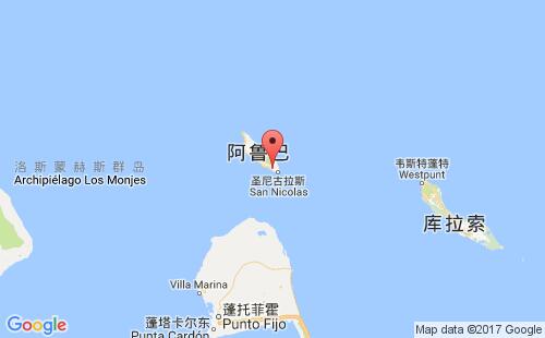 圣基茨岛港港口位置