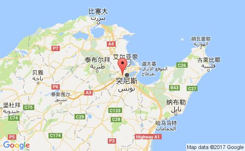 拉斯基拉港港口位置