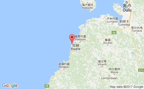 拉柏罗吐港港口位置