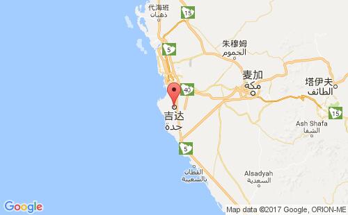 吉达港港口位置
