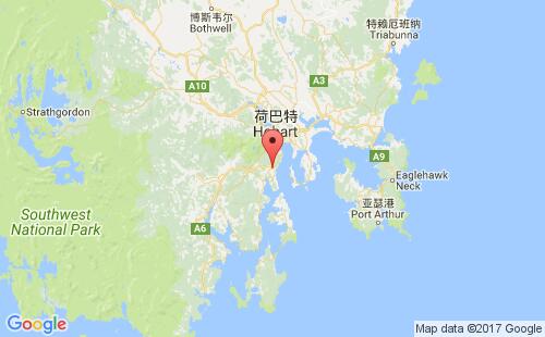 金斯敦港港口位置