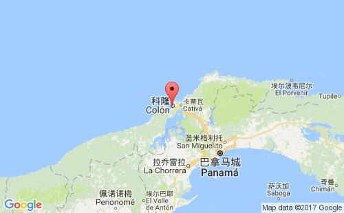 克里斯托瓦尔港港口位置