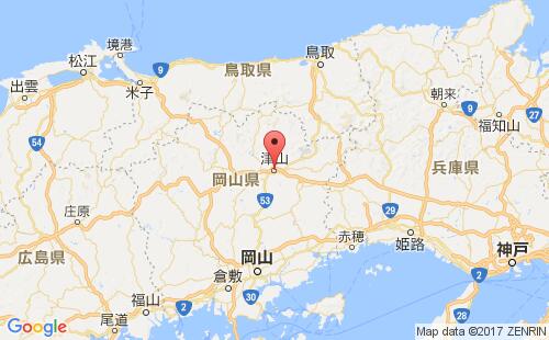 津居山港港口位置