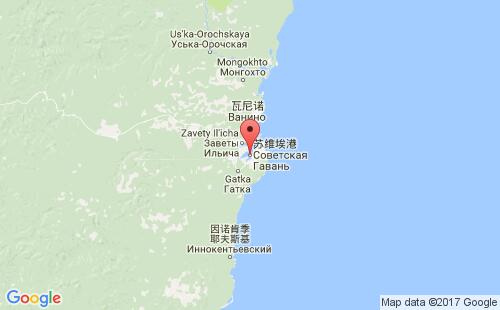 苏维埃港港港口位置