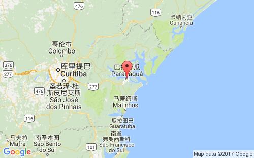 巴拉那瓜港港口位置