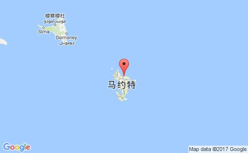 隆戈尼港港口位置