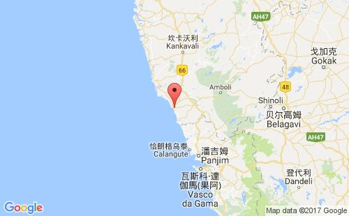 文古尔拉港港口位置