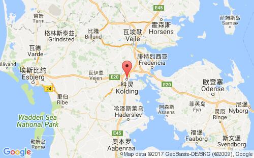 科灵港港口位置