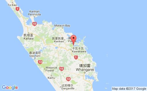 奥普阿港港口位置