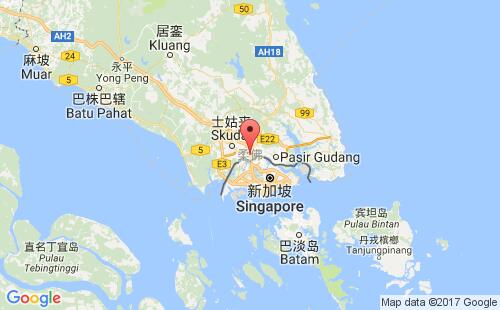 柔佛港港口位置
