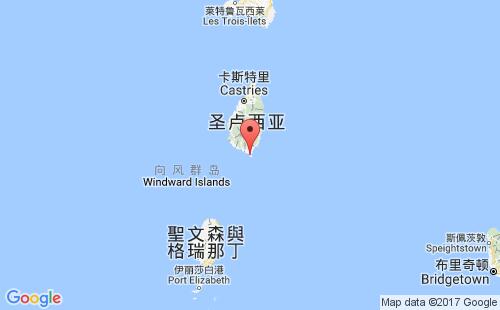 维约堡港港口位置
