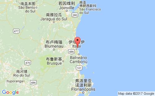 纳维根特斯港港口位置