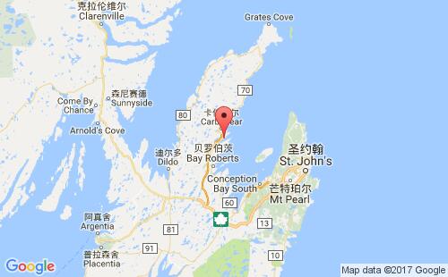 格雷斯港港港口位置