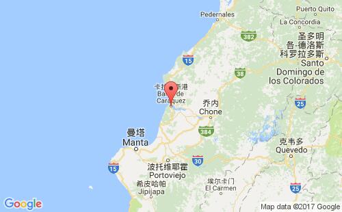卡拉克斯湾港港口位置