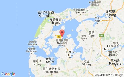 尼克宾港港口位置