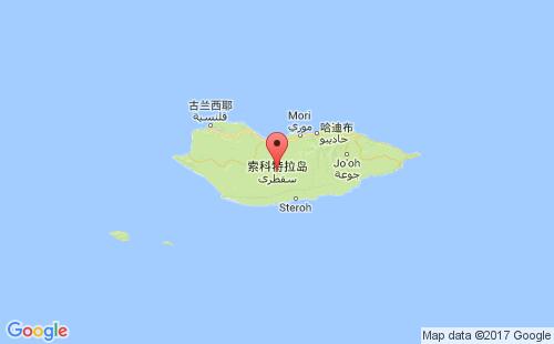 索科特拉岛港港口位置