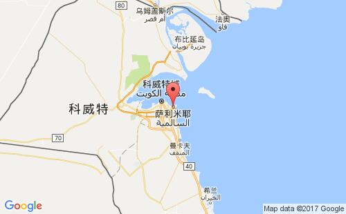 萨利米耶港港口位置