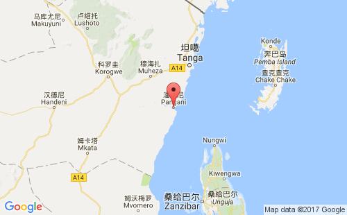 潘加尼港港口位置