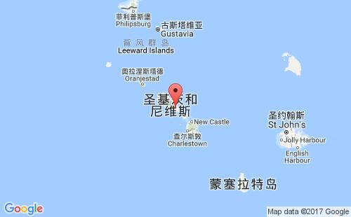 巴斯特尔港港口位置
