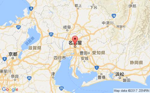 名古屋港港口位置