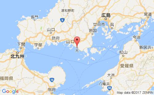 光市港港口位置