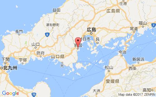 岩国港港口位置