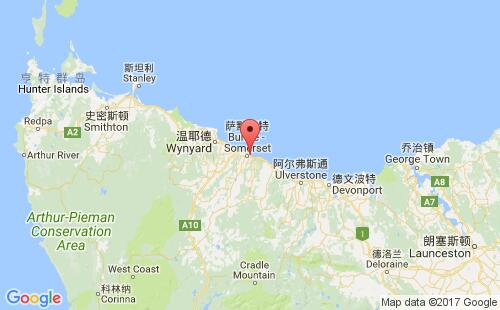 伯尼港港口位置