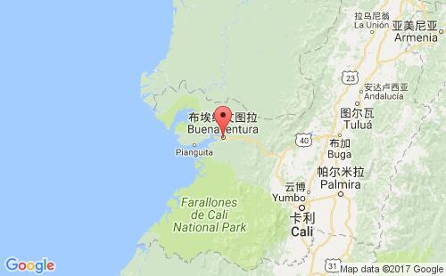 布埃纳文图拉港港口位置