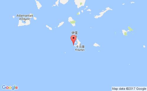 阿克罗蒂里港港口位置