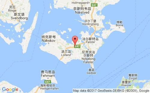 萨克斯克宾港港口位置