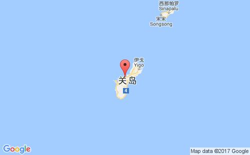 阿加尼亚港港口位置
