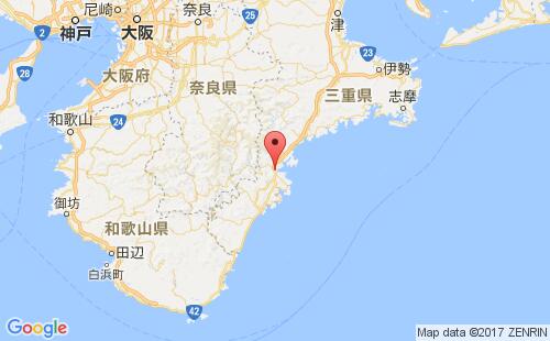 尾鹫港港口位置