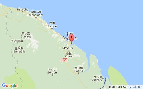 德格拉德卡内斯港港口位置