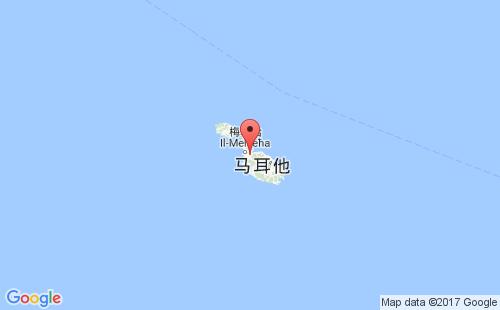 马耳他港港口位置