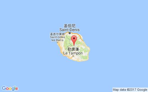 留尼汪港港口位置