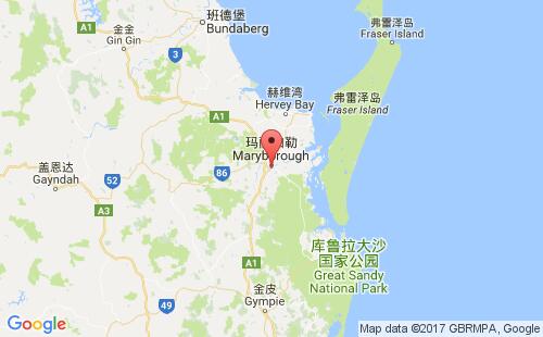 马里伯勒港港口位置