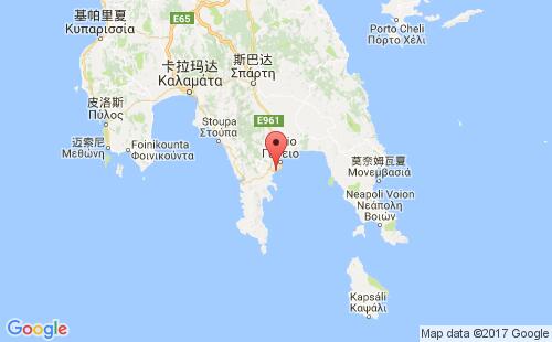 伊西翁港港口位置