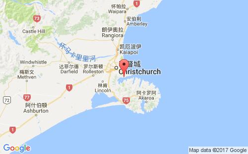 利特尔顿港港口位置