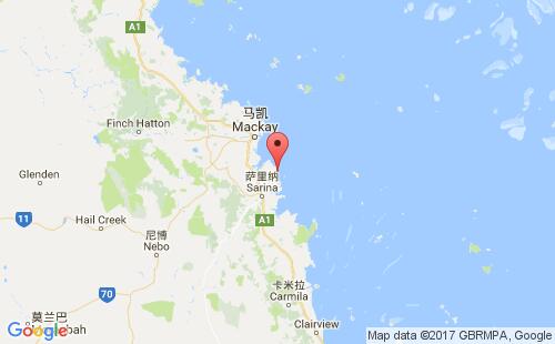 海波因特港港口位置