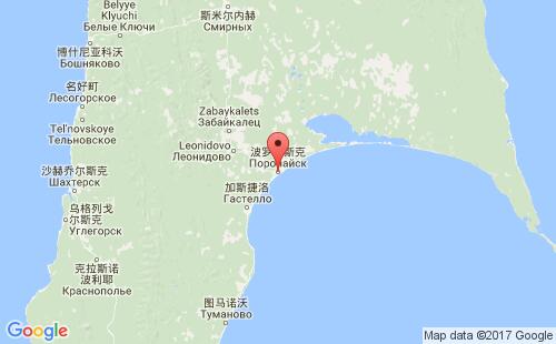 波罗奈斯克港港口位置