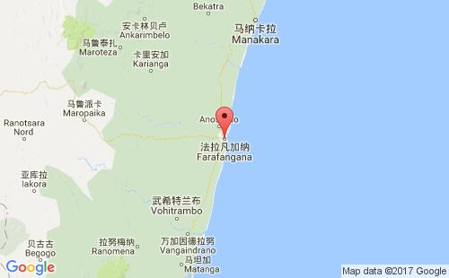 法拉凡加纳港港口位置