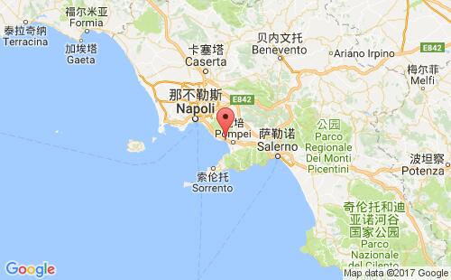 托雷安农齐亚塔港港口位置