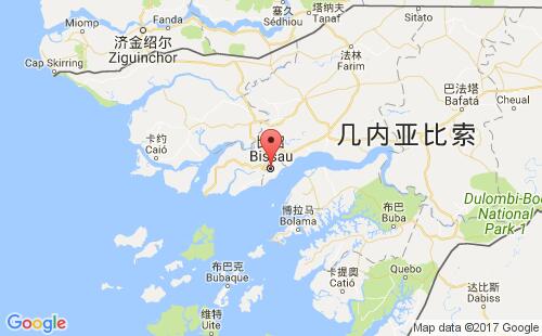 比绍港港口位置