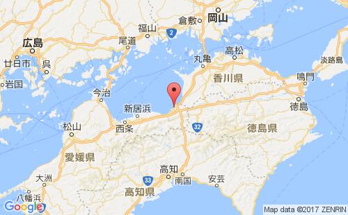 川之江港港口位置