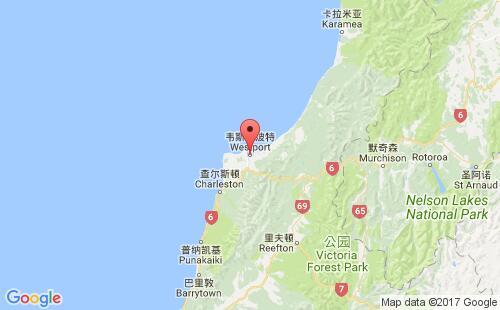 韦斯特皮特港港口位置