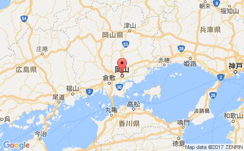 冈山港港口位置