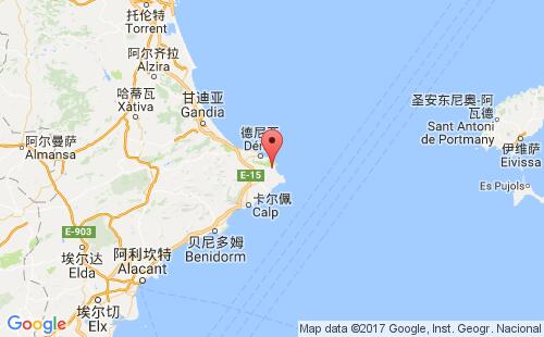 哈韦阿港港口位置