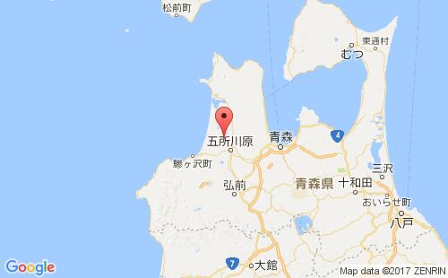 船川港港口位置