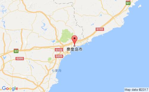 秦皇岛港港口位置